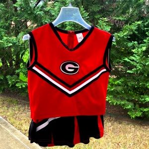 UGA Cheerleader Outfit Youth size 8